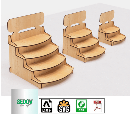 Expositor De Mostrador Para Venta Minorista Creativo Digital